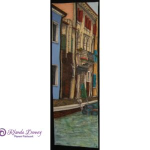Slice of Italy – Murano Waterway 35” x 12” (Slice Piece – 1 of 4)  2015