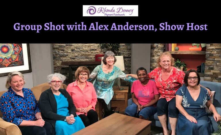 Read more about the article Taping Session for the The Quilt Show