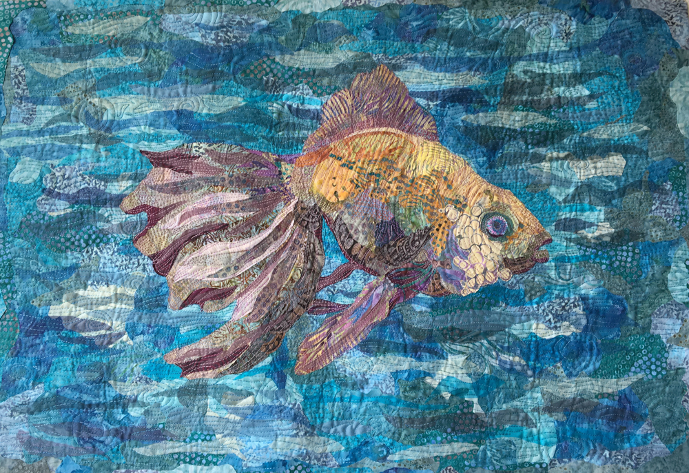 Rhonda Denney - Golden Violaceous Beauty (Fish)