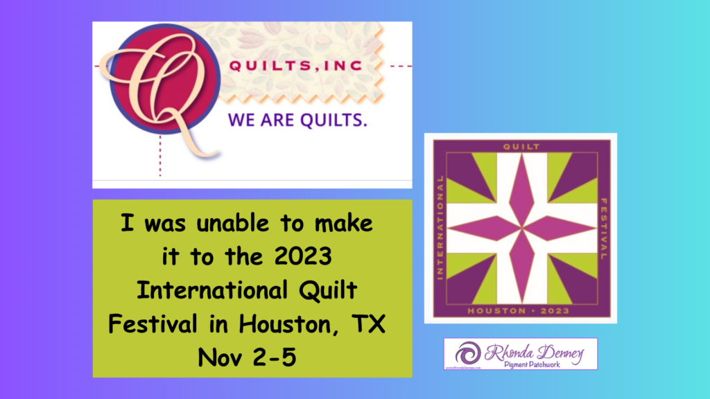 Read more about the article Houston Quilt Festival, Nov 25, 2023