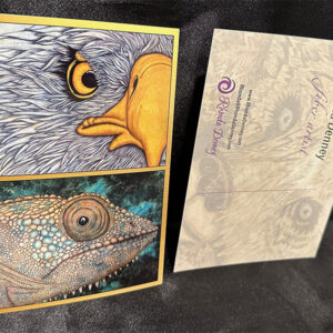 Eagle – Chameleon -Artist Postcard