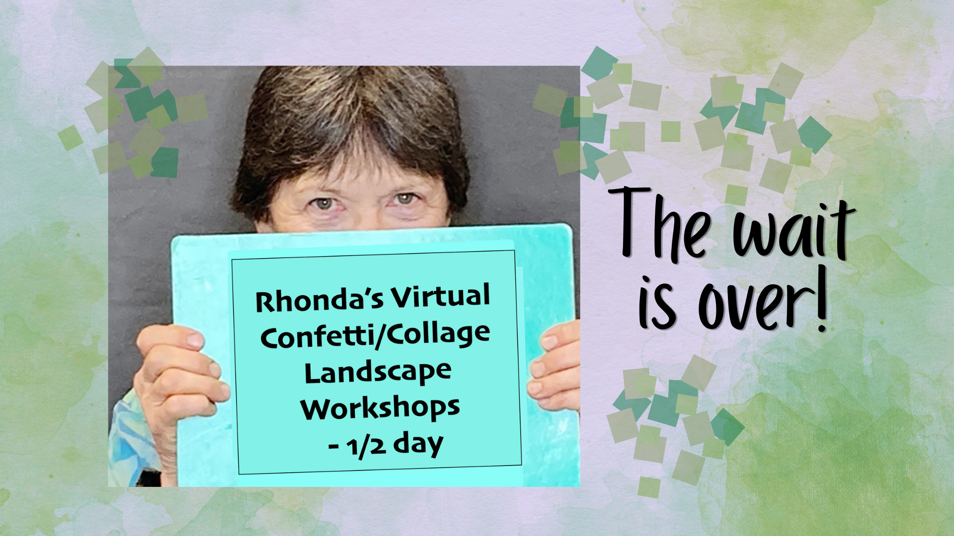 Read more about the article Confetti Landscape Workshop with Rhonda