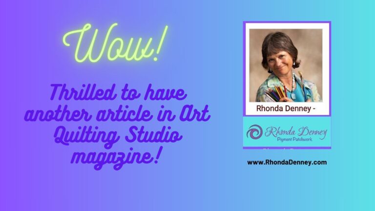 Read more about the article Article in Art Quilting Studio Magazine – May Summer 2025